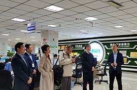 四川省經(jīng)信廳副廳長皮亦鳴一行到四川科瑞考察指導(dǎo)工作