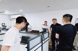 九洲集團(tuán)黨委委員、副總經(jīng)理黃異嶸到北京九洲科瑞成都分公司實(shí)地調(diào)研指導(dǎo)工作