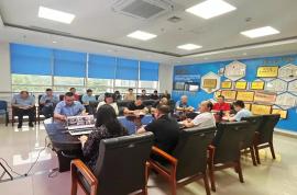 科瑞黨建 | 九洲集團黨委委員、副總經(jīng)理黃異嶸講授黨紀(jì)學(xué)習(xí)教育專題黨課